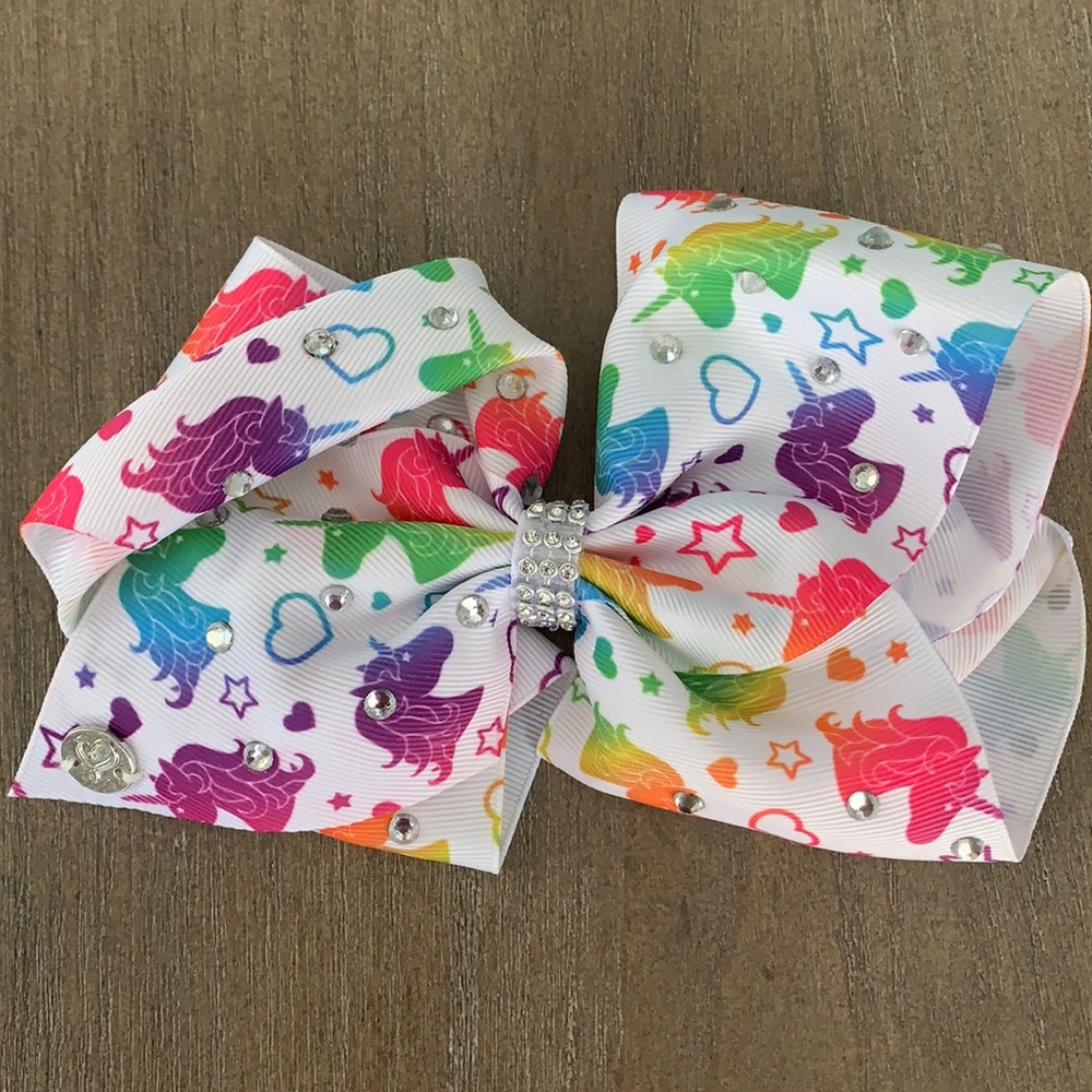 JoJo Siwa 🦄 🌈 unicorn rainbow large bow